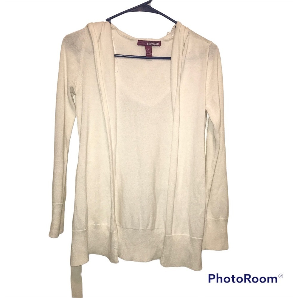 Epic Threads hooded cardigan
